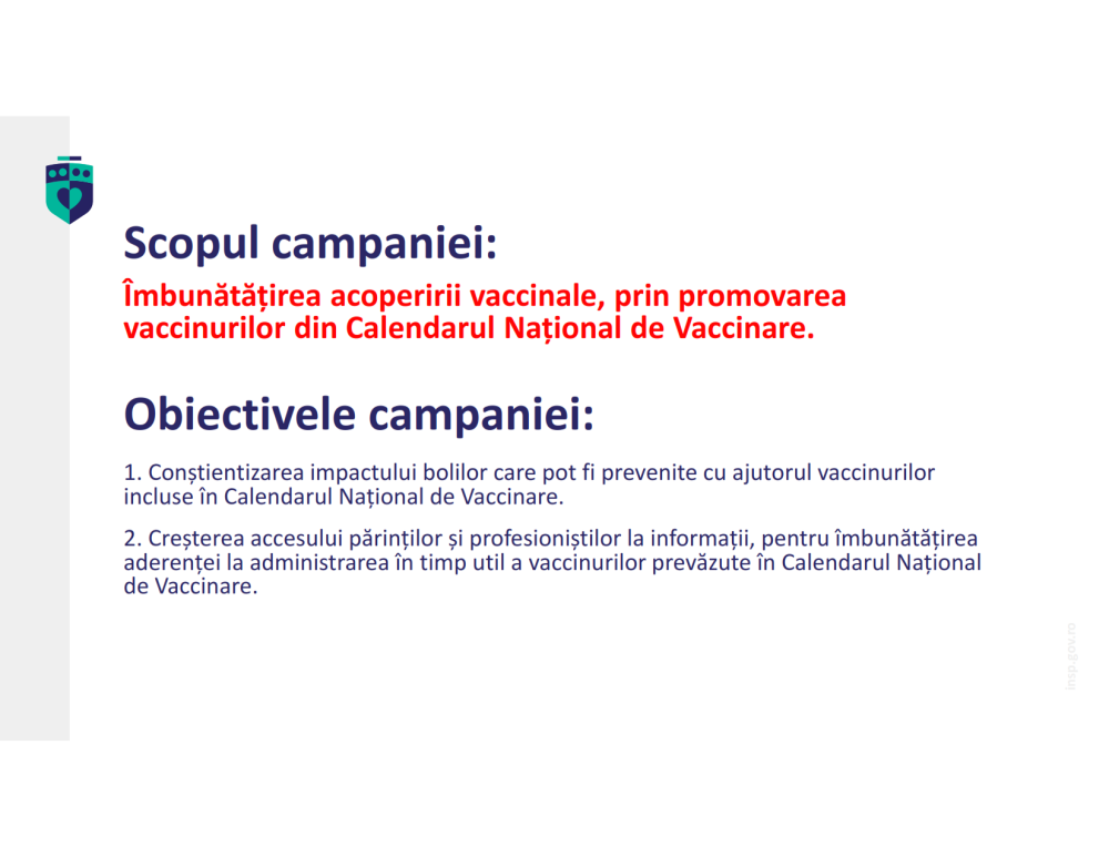 Proiect de planificare a campaniei martie - aprilie 2026