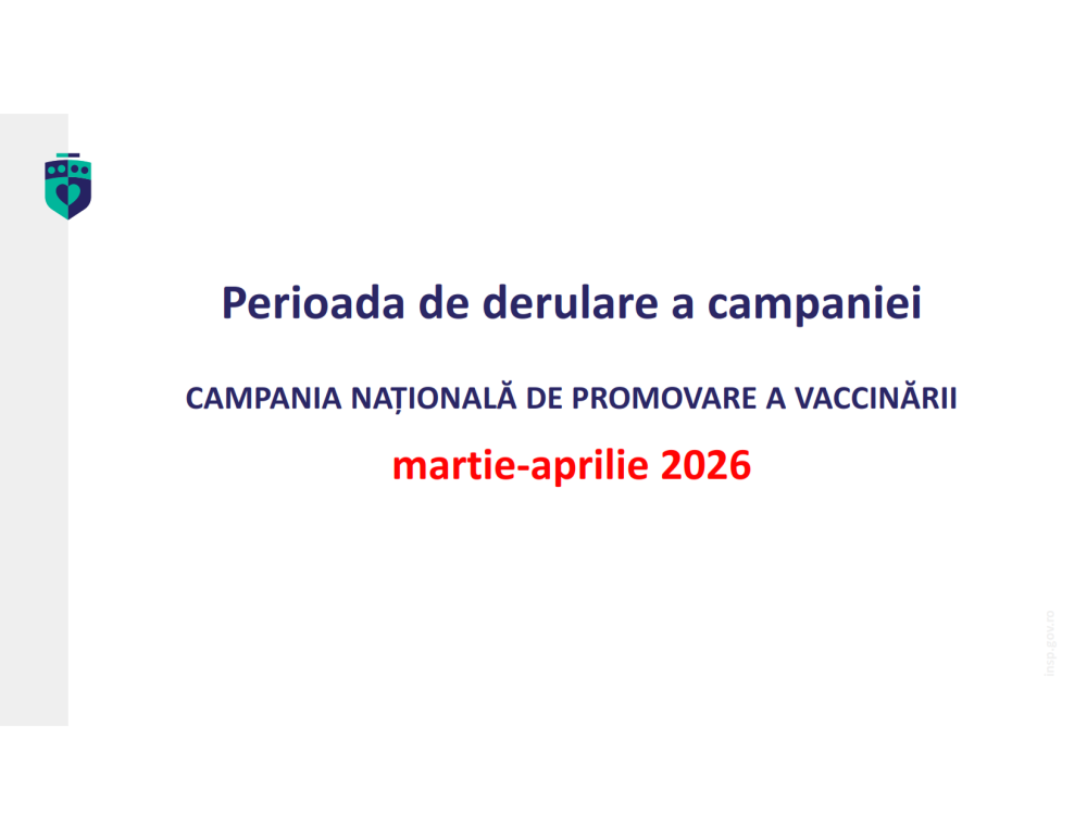 Proiect de planificare a campaniei martie - aprilie 2026