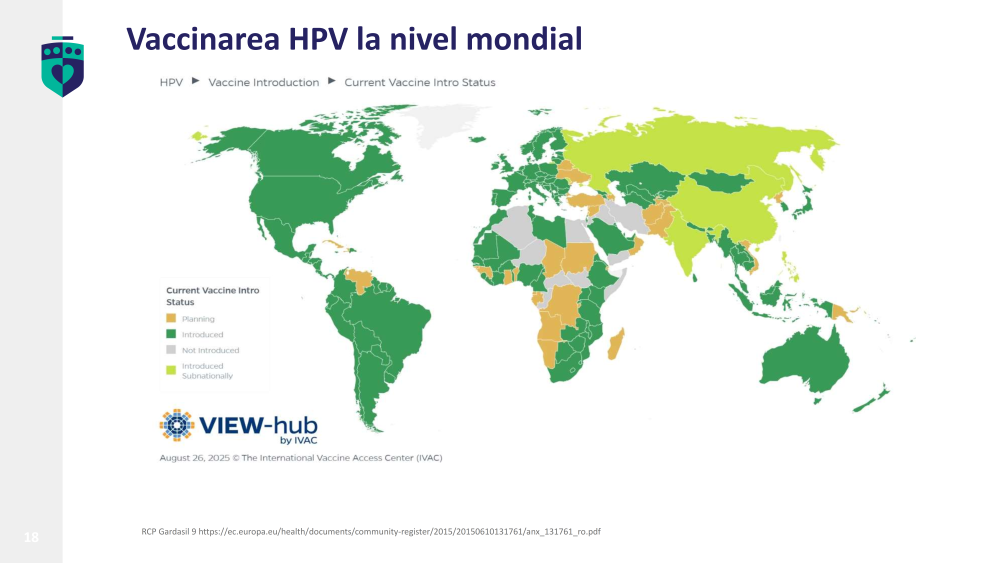 Campania Națională de Promovare a Vaccinării, martie - aprilie 2026 - informații despre HPV (Human Papilloma Virus sau Virusul Papiloma Uman)